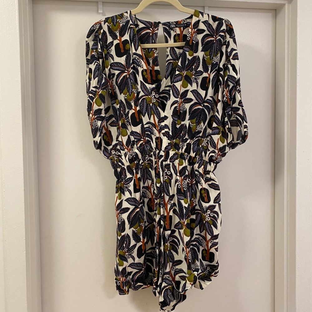 ZARA Tropical Romper
